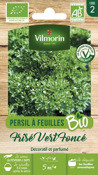 Aromatiques - Persil Frisé Vert Foncé - BIO - PACKAGING_RECTO